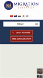 Mobile Screenshot of migrationaustralia.org